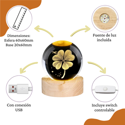 Esfera Aura Trébol